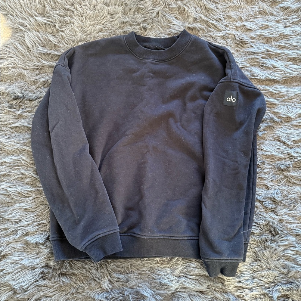 ALO black crewneck